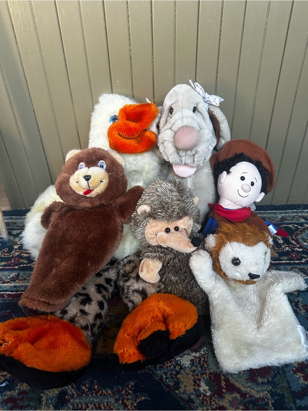 Vintage Puppets Lot of 6 AS IS